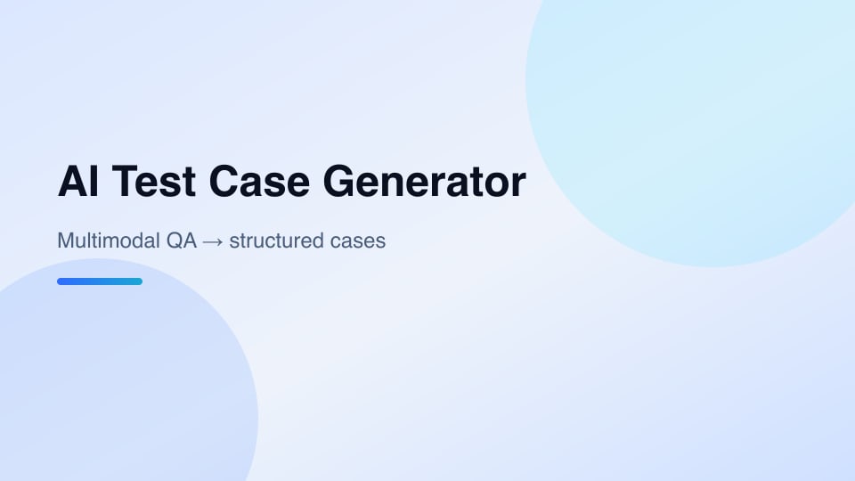 AI Test Case Generator